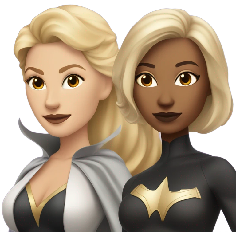 👱🏼‍♀️🦸🏽‍♀️🧝🏽‍♀️ emoji