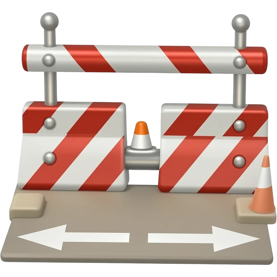 Parking Lot Barrier emoji