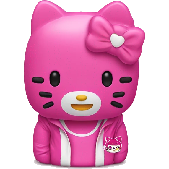 pink redbull with hello kitty on it emoji