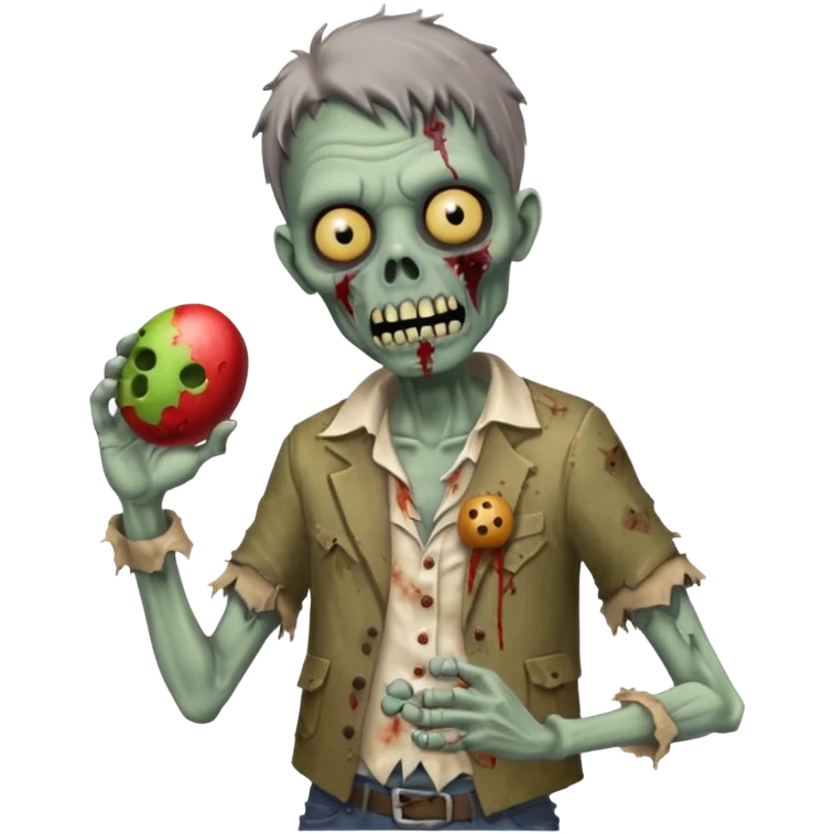 maracas playing zombie emoji