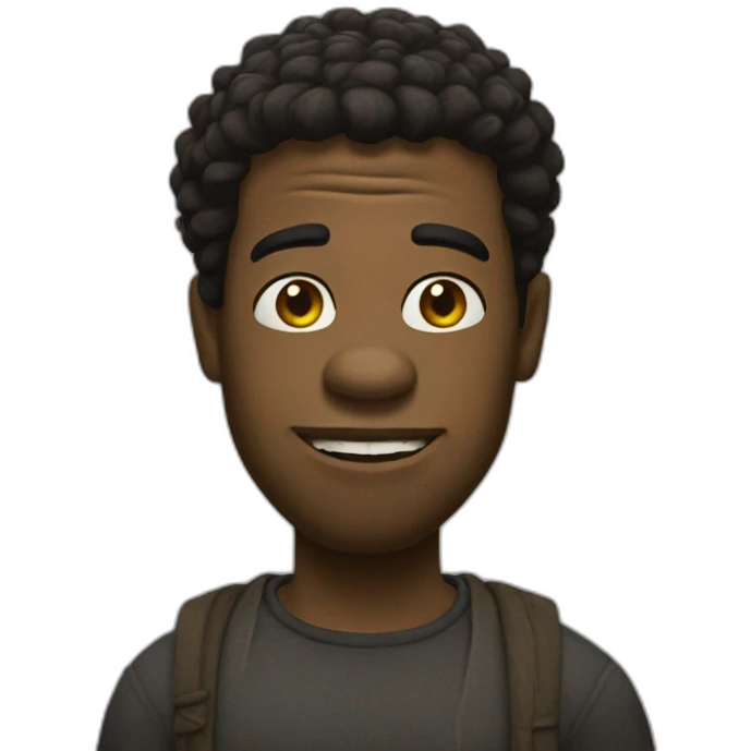 black-shrek emoji