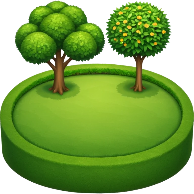 backyard grass garden emoji