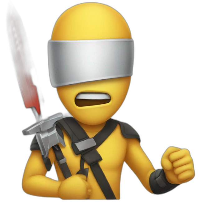 new products fight with hacker emoji