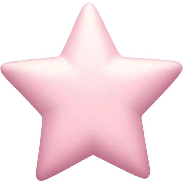 pale pink star sparkle emoji
