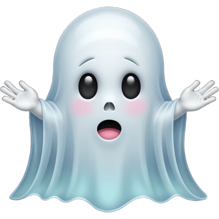 spooky ghost emoji