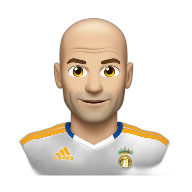 Zinedine Zidane emoji