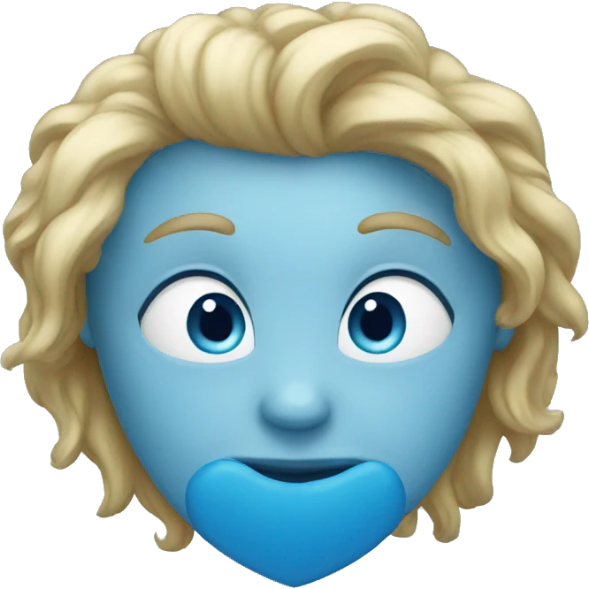 Blue heart emoji