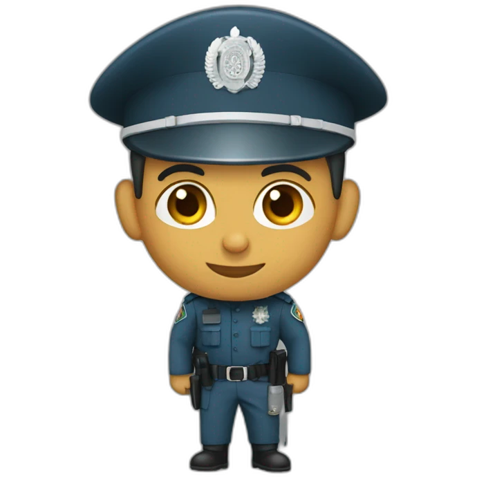 morocco policer emoji