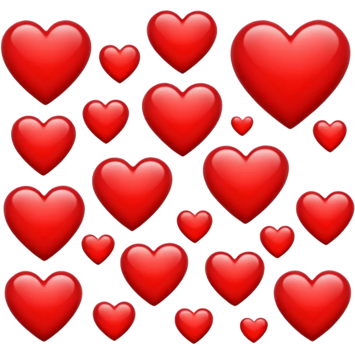 Hearts emoji