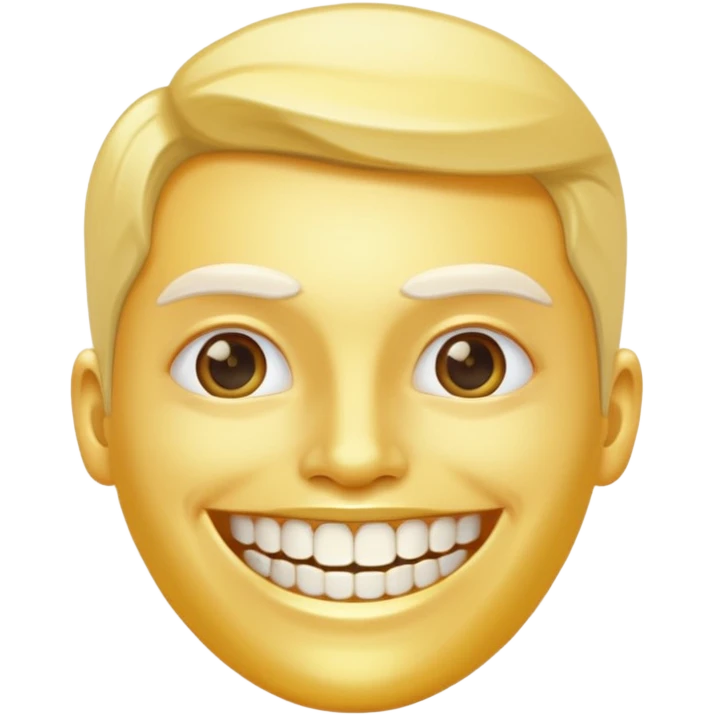 Golden smile dent klinik emoji