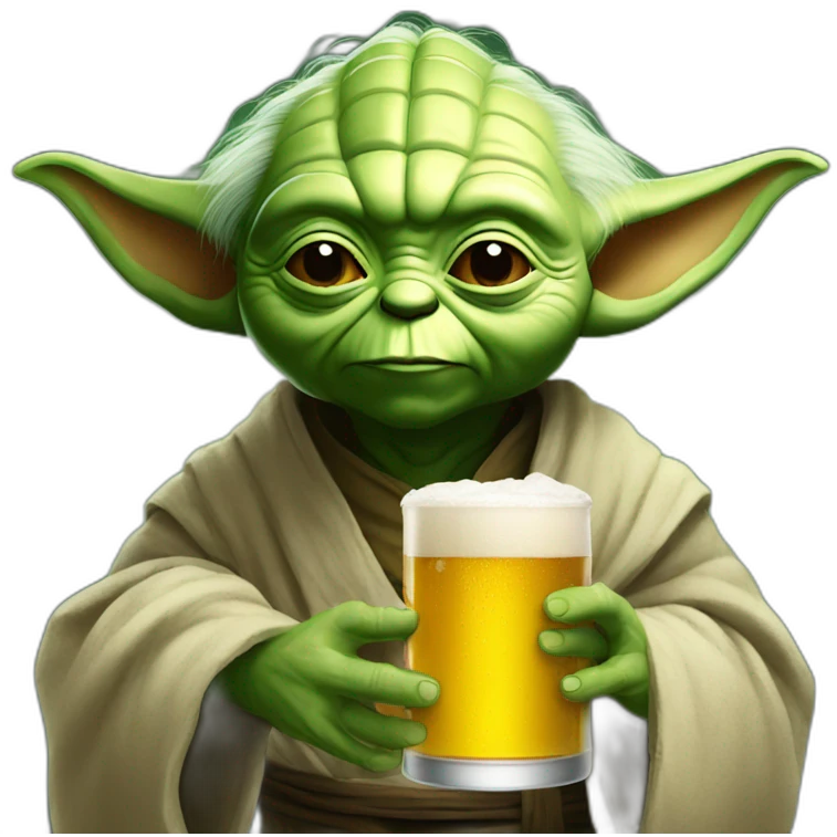 yoda-drink-beer emoji