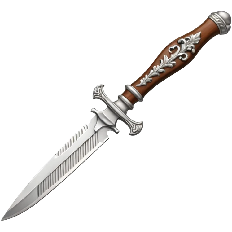 Old  royal knife in the auction emoji