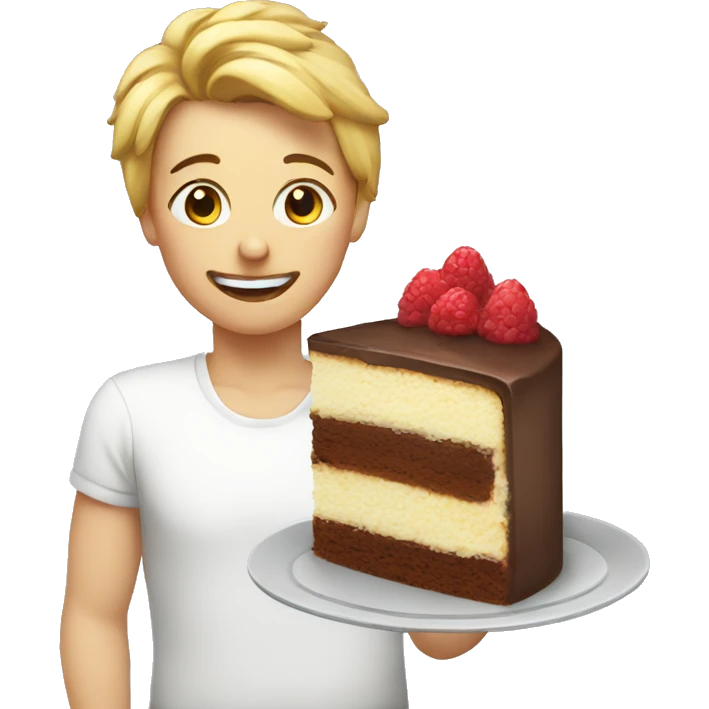 Eat cake  emoji