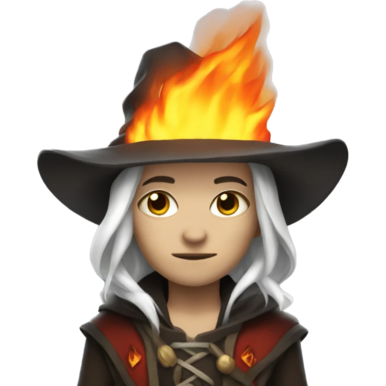 Pyromancer white skin emoji