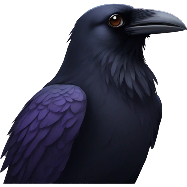 Raven emoji