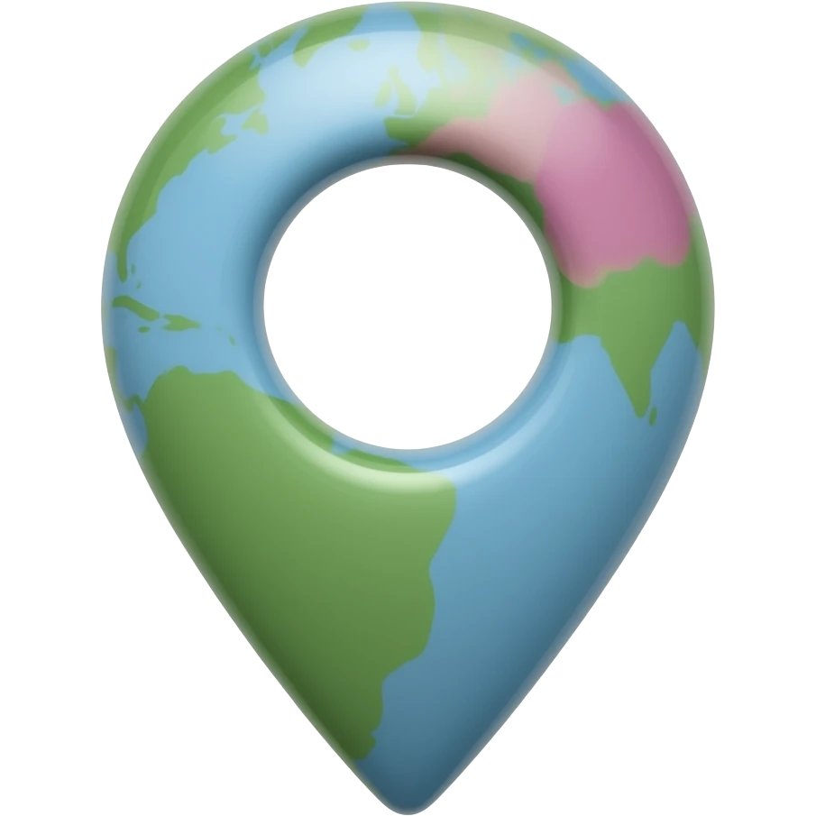 location pin in these colours emoji