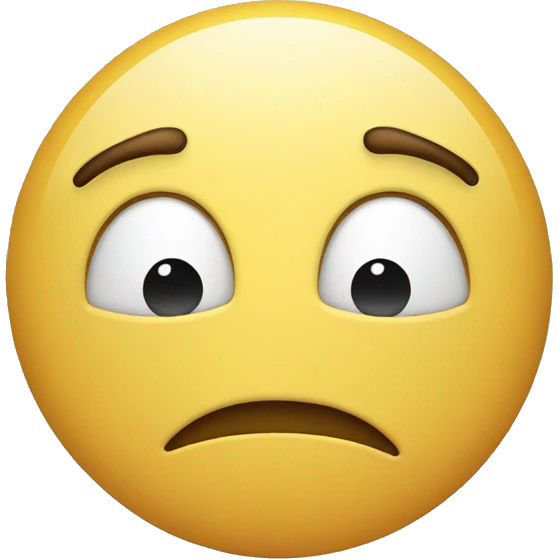 sad face smiling emoji