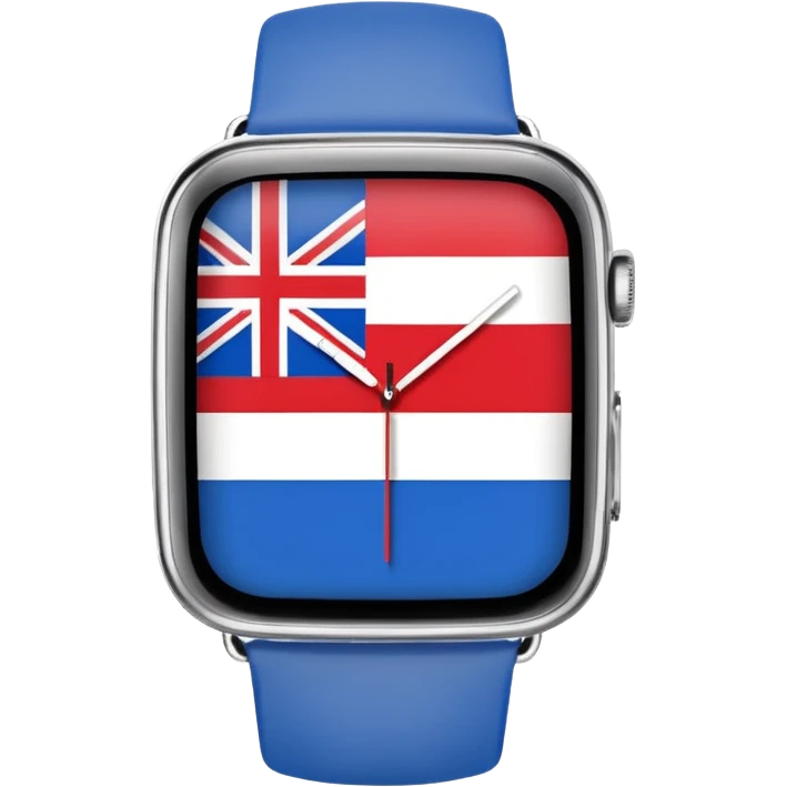 Blitan flag on the watch emoji