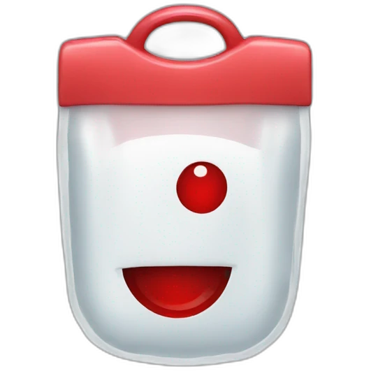 blood in a soft medical bag emoji