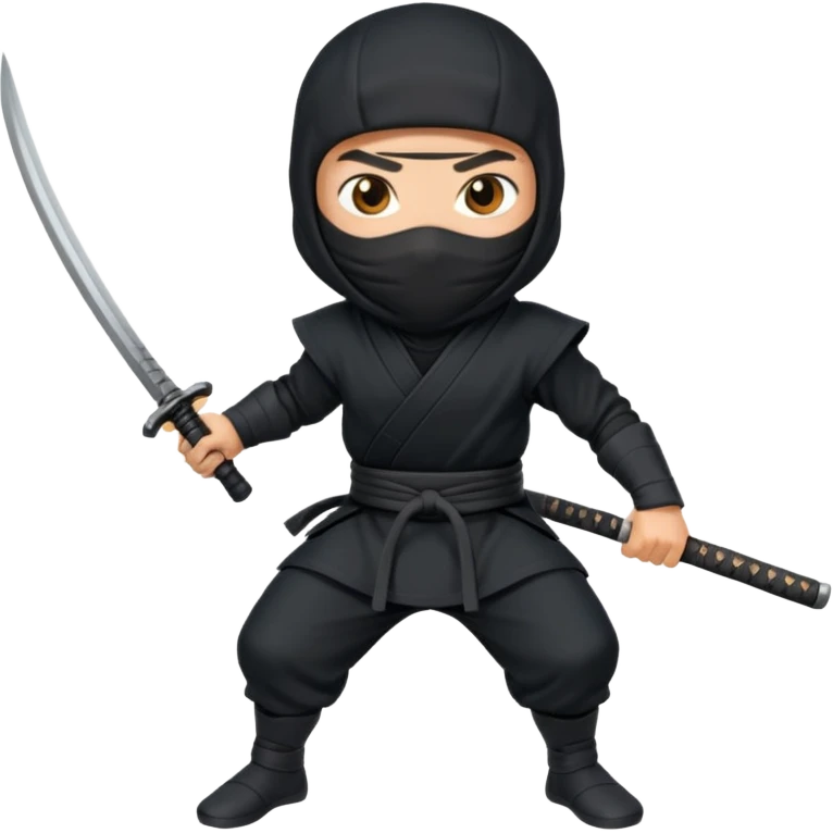 ninja posing emoji