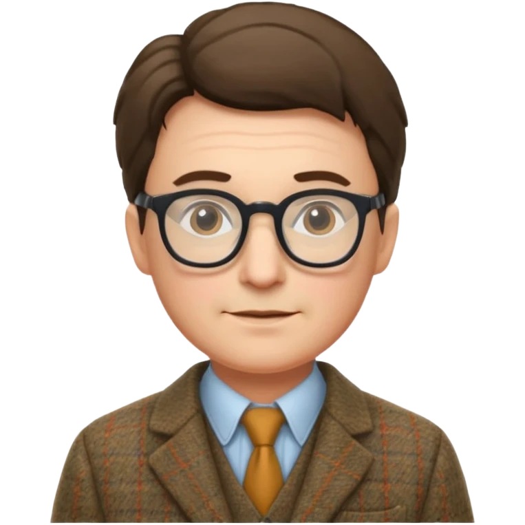 professor with glasses emoji