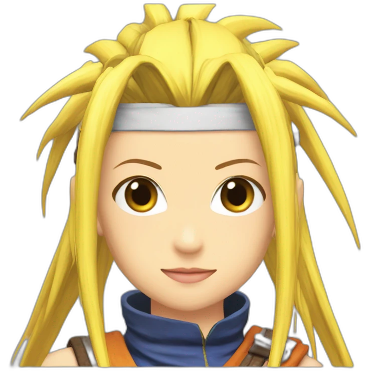Rikku final fantasy naruto emoji
