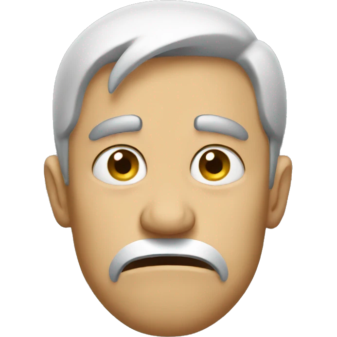 disgusted emoji