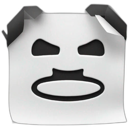 coupon for discount black paper emoji