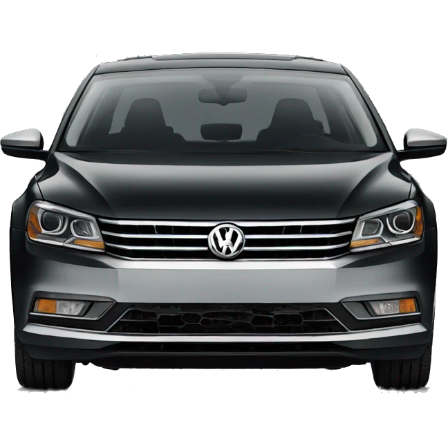 volkswagen passat black color emoji