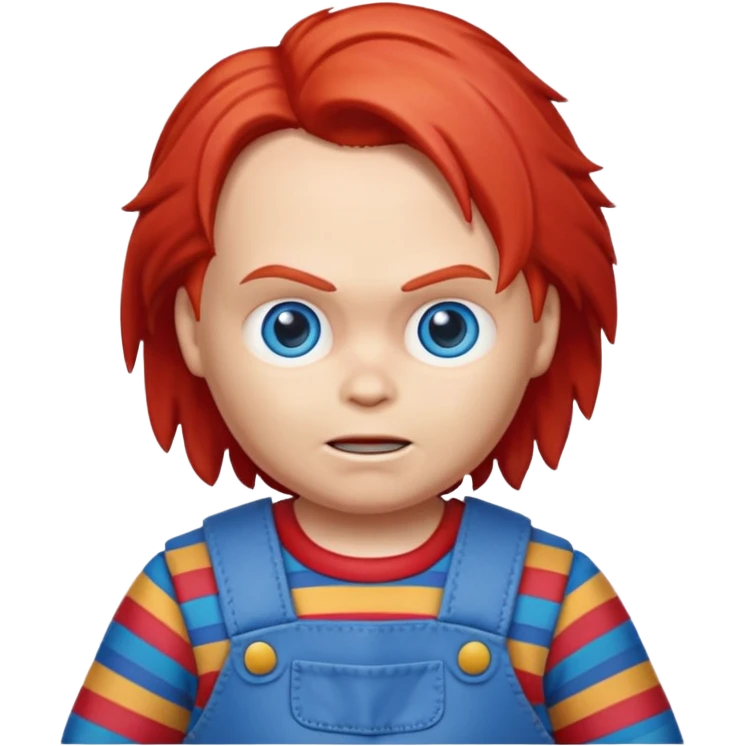 Un emojin de chuky emoji