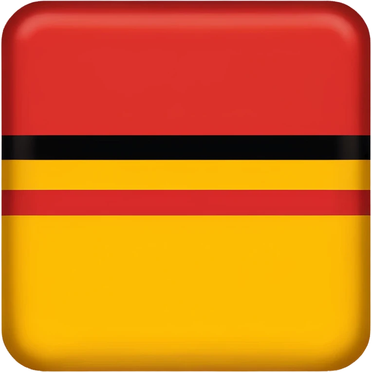 Make a flat color, red yellow and black Look like Germany. Just With The Colors, I, Give It To You And The Sammi order. emoji