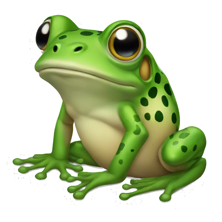 Frog-frog emoji