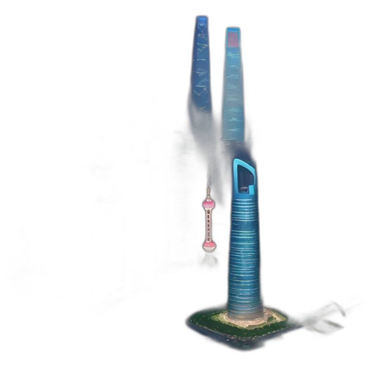 shanghai city night emoji