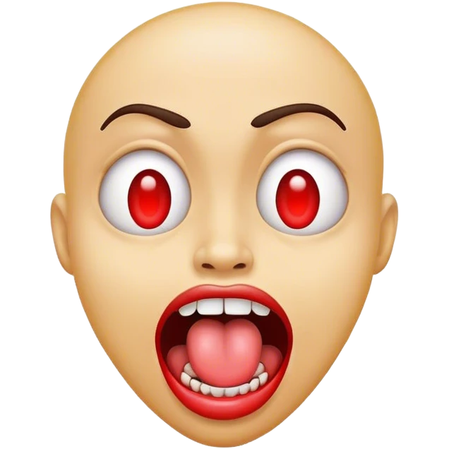 freaky emoji tounge out in love crazy emoji