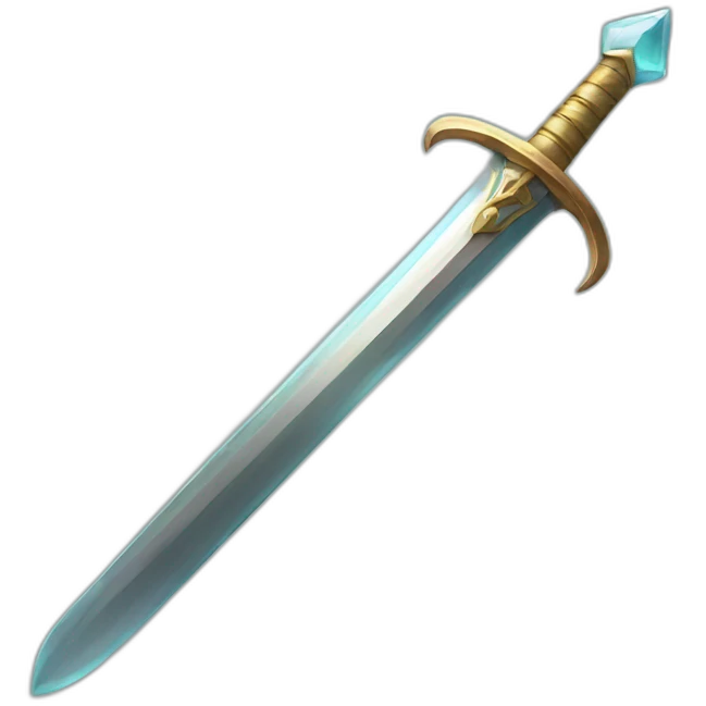 Glass sword emoji