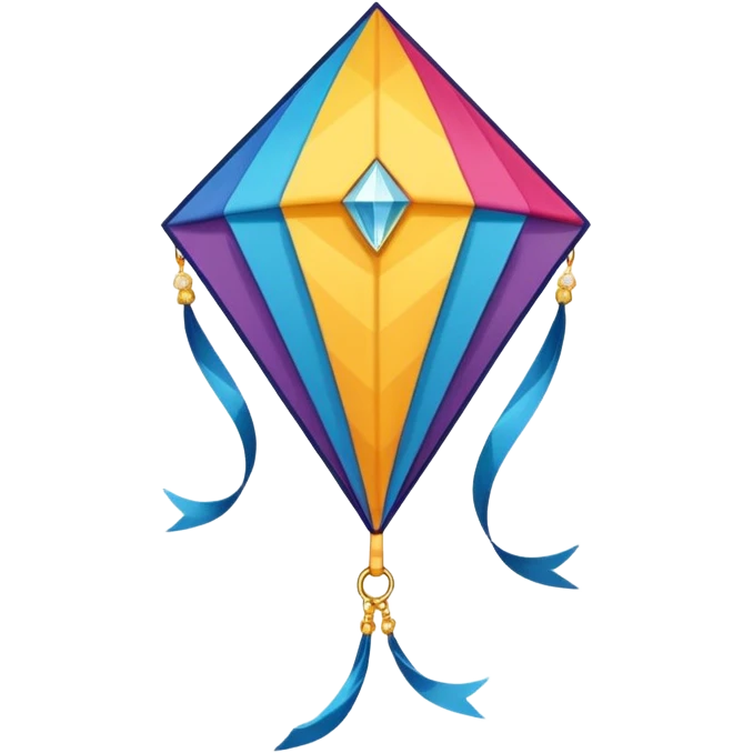 A single Kite emoji