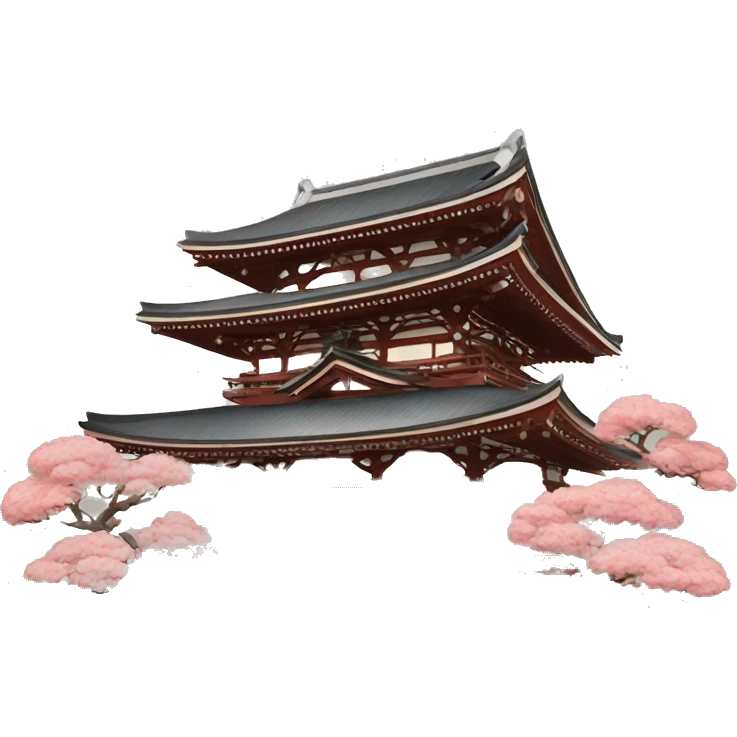 Japanese temples  emoji