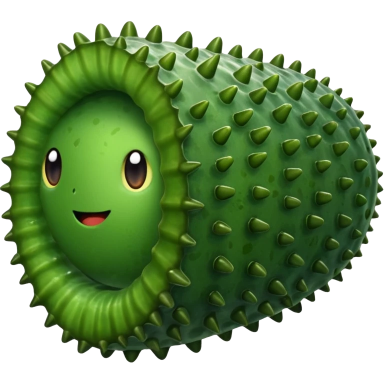 green Sea cucumber emoji