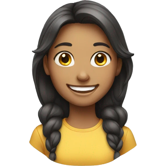 GIRL SMILING emoji