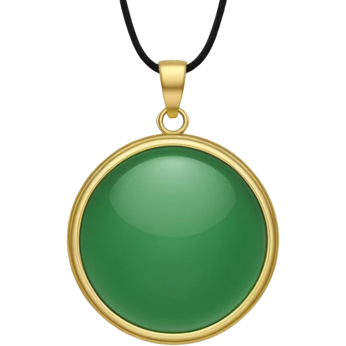 jade pendant emoji
