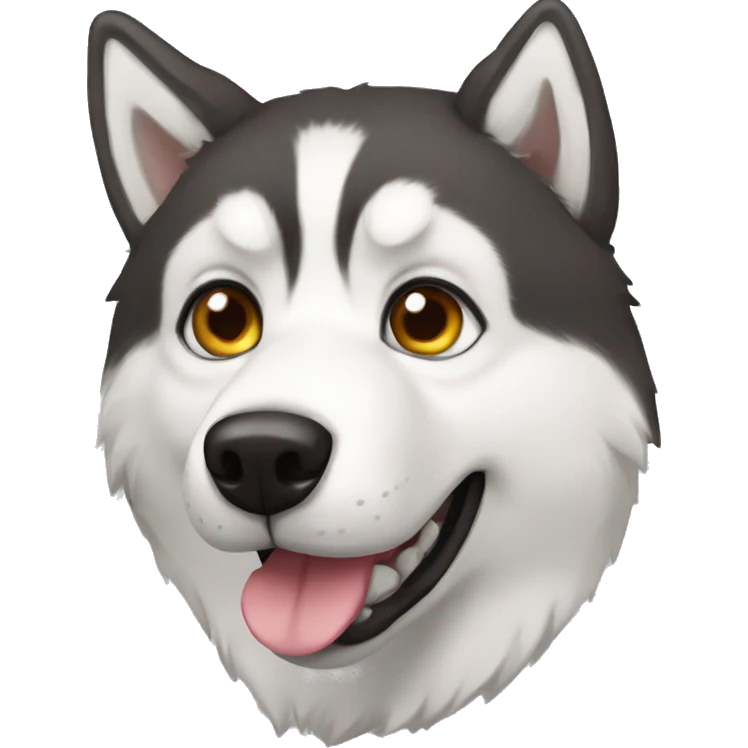patas de Husky siberiano emoji
