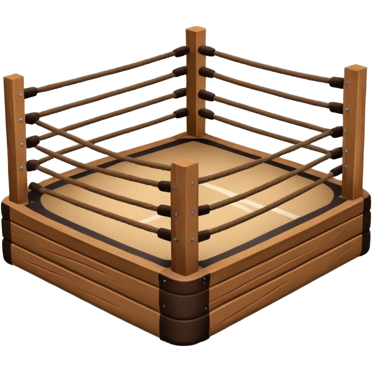 wrestling ring emoji