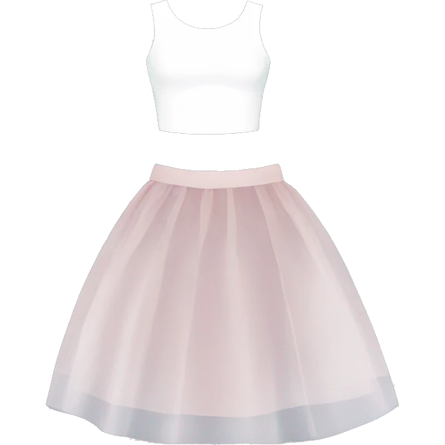 ORGANZA SKIRT emoji