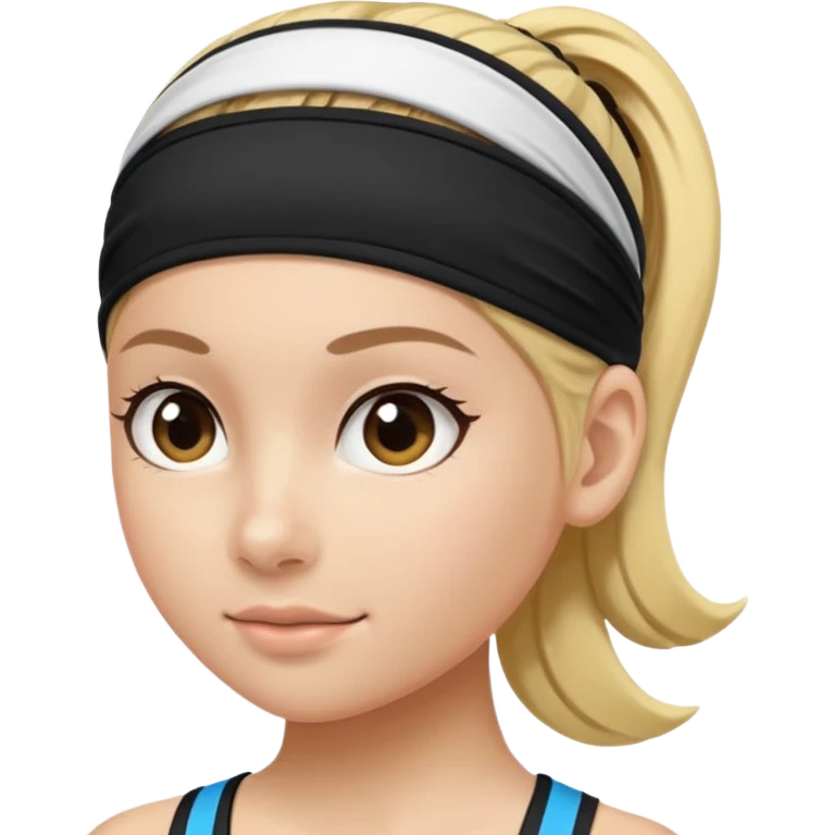 sporty headband emoji