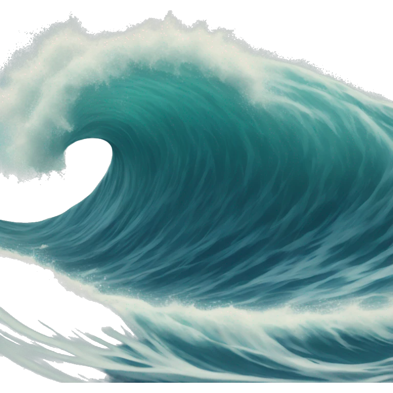 breaking wave emoji