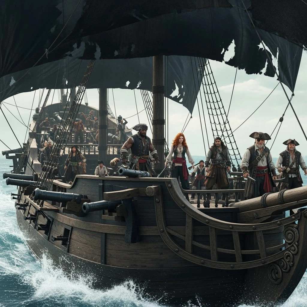 pirate ship emoji