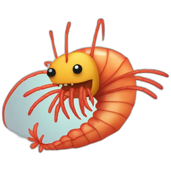 angry shrimp emoji