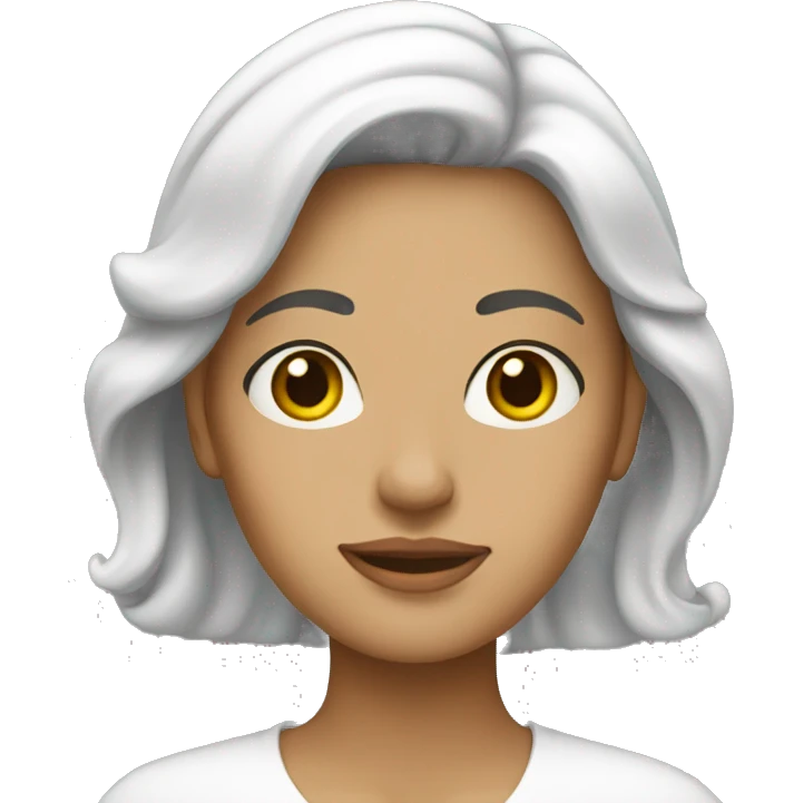 Mujer blanca emoji