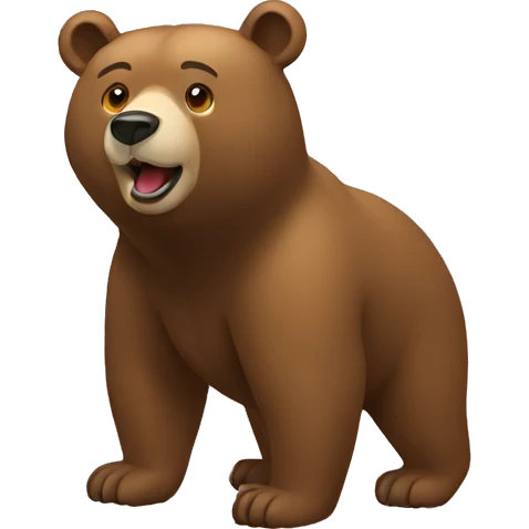 bear full body emoji