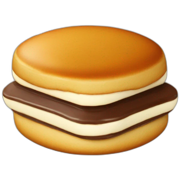 Alfajor argentino de dulce de leche emoji